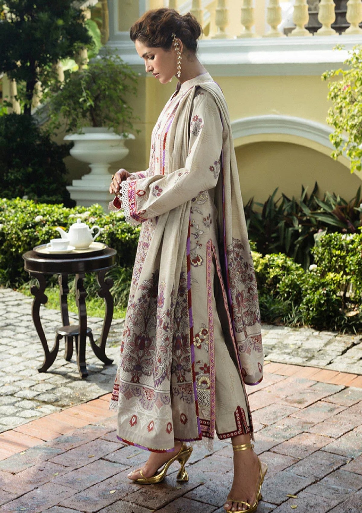 Lawn - Mushq - Seraph Jacquard - MSJ25#01 - Levana