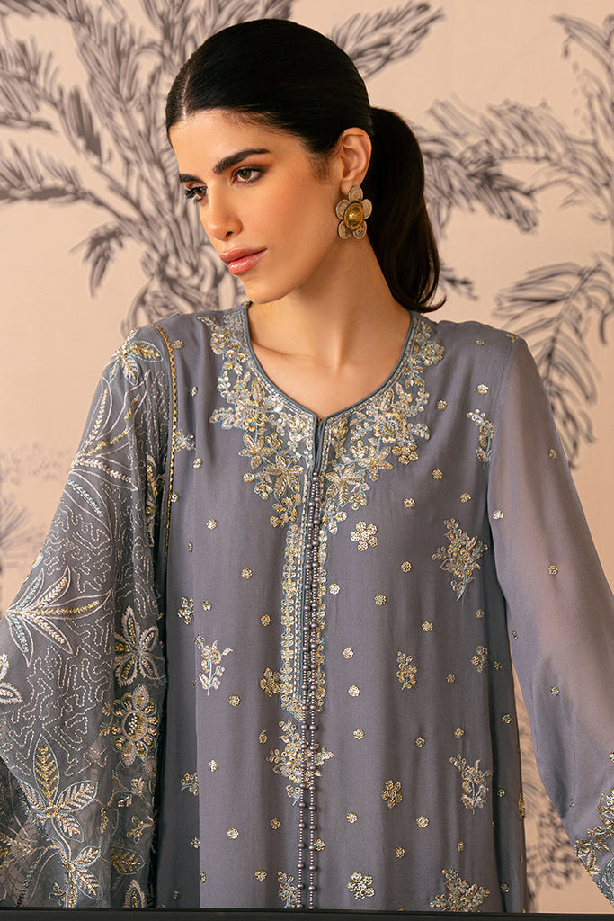 Cross Stitch | Luxe Atelier 24 | SMOKE BLUE - Official Cross Stitch stockist in UK - Sakeena London