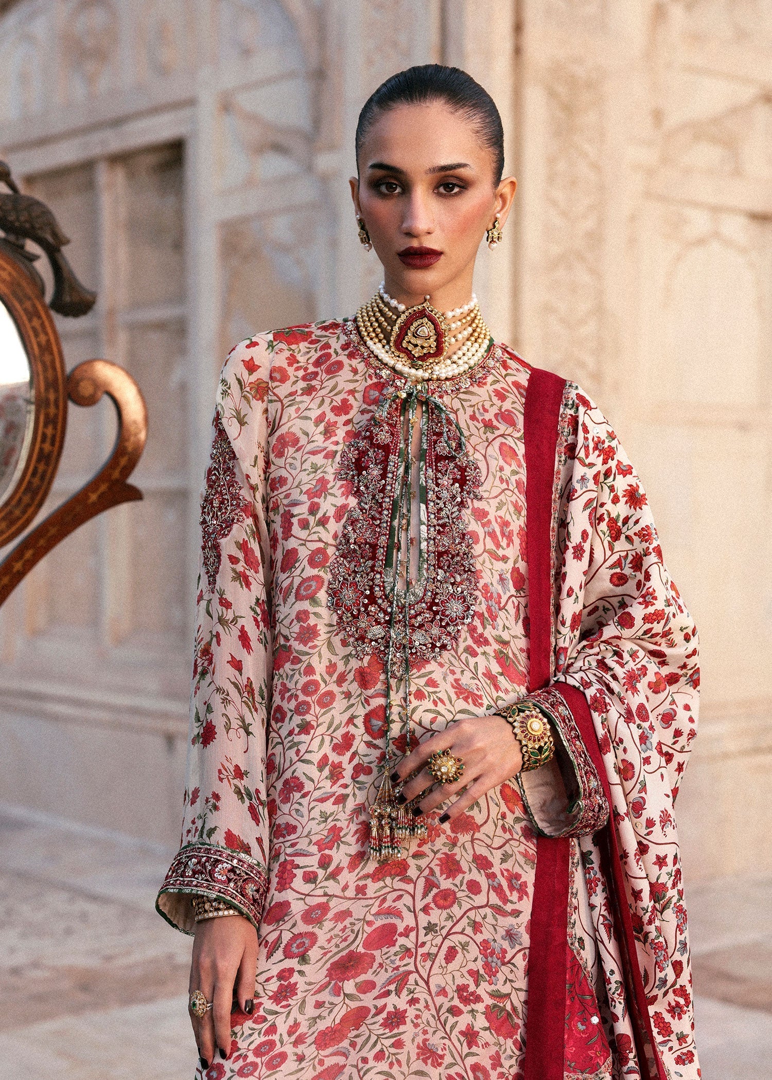 Hussain Rehar | Luxury Pret AW 25 | Ivoria - Official Hussain Rehar stockist in UK - Sakeena London