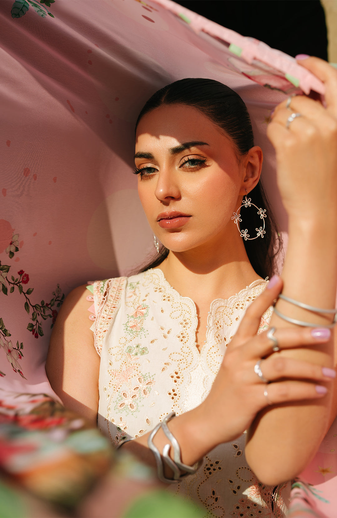 Fiona | Sarang Lawn 25 | Nevin - Official Fiona stockist in UK - Sakeena London