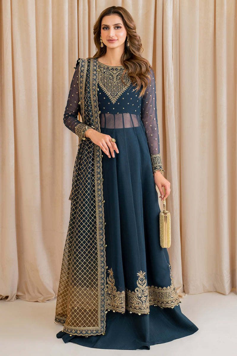 Jazmin | Formals Collection | CHIFFON UC-3047 - Official Jazmin stockist in UK - Sakeena London
