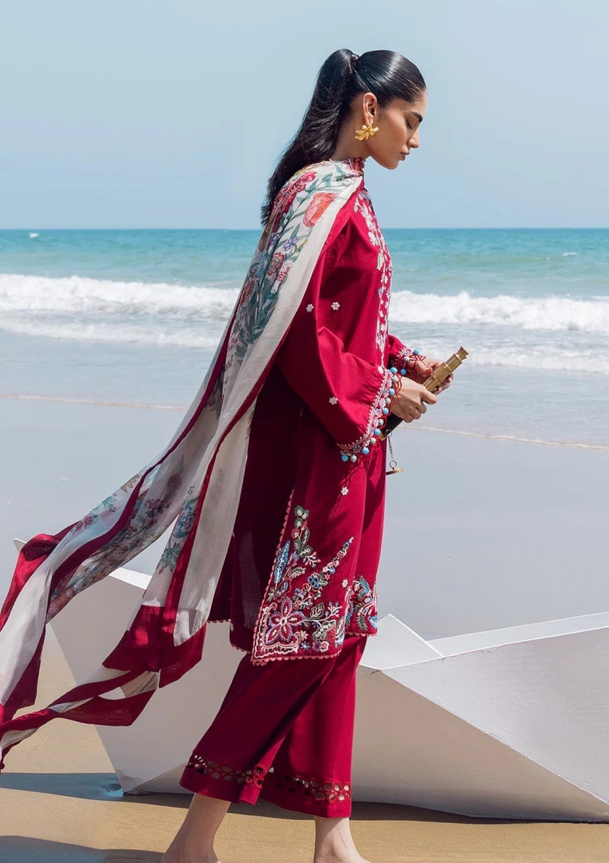 Lawn - Sadaf Fawad Khan - Everyday - Floral Paisley