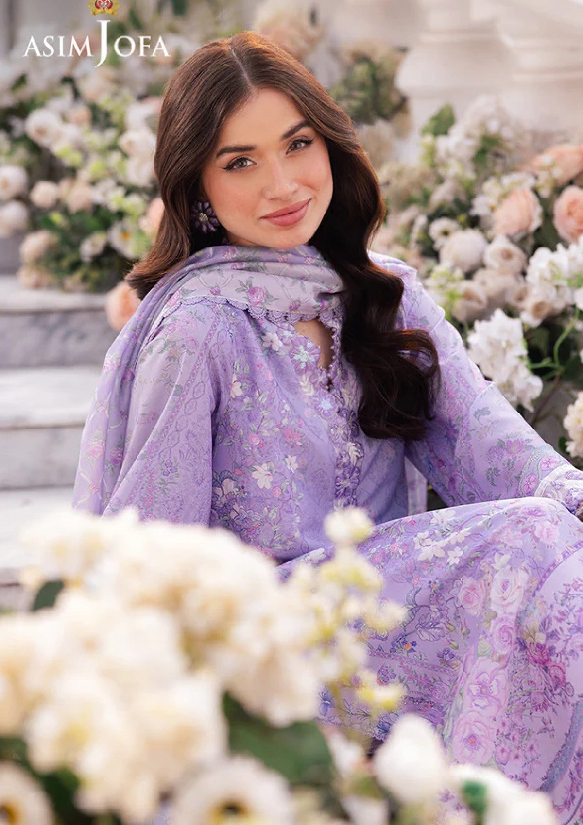 Formals - Asim Jofa - Charmeuse Silk - AJRS-01