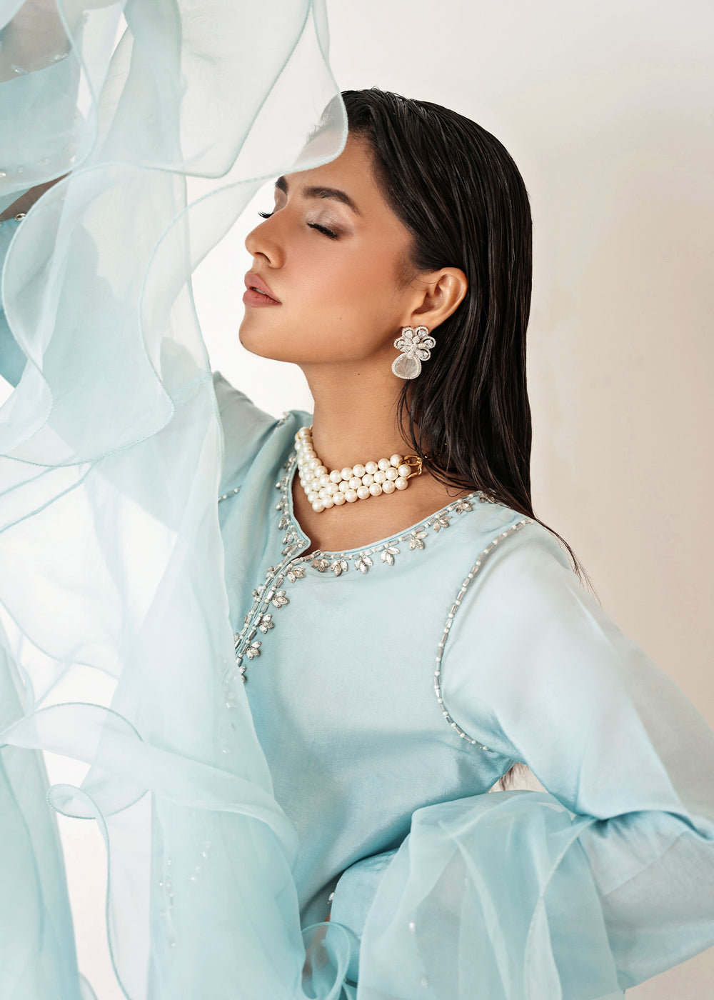 Dastoor | Euphoria Luxury Pret 24 | Misty - Official Dastoor stockist in UK - Sakeena London