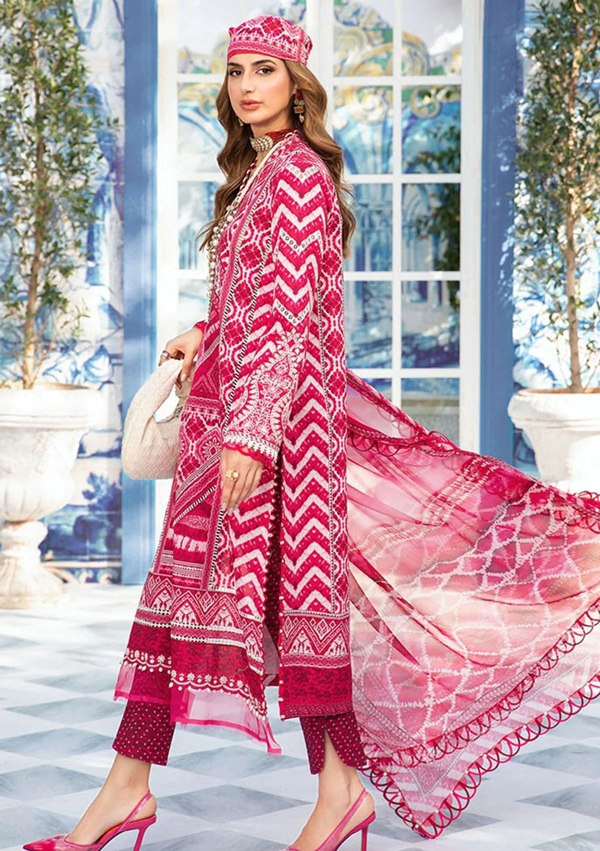 Lawn Collection - Maria B - M Prints - Eid 2 Edit - MP24#8A