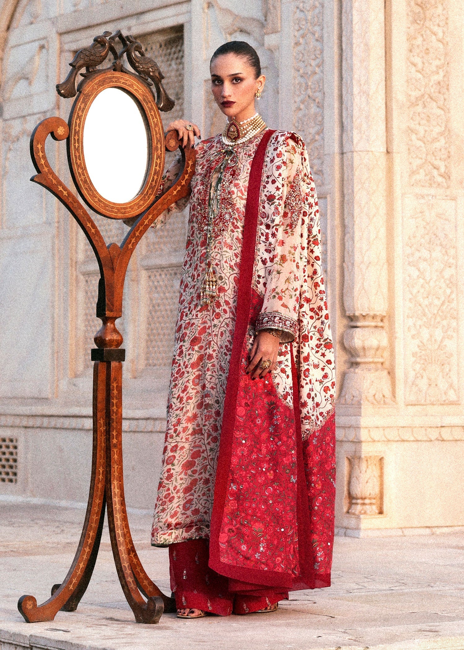 Hussain Rehar | Luxury Pret AW 25 | Ivoria - Official Hussain Rehar stockist in UK - Sakeena London