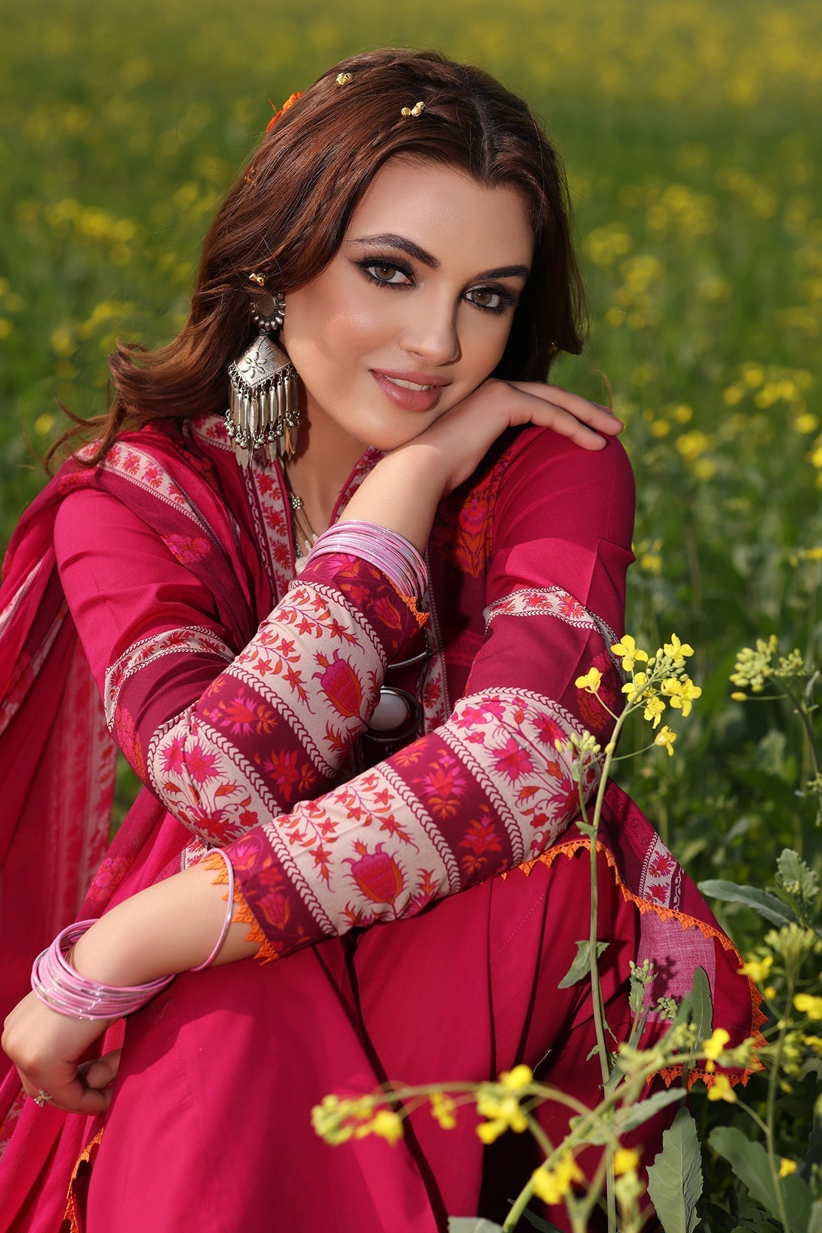 Charizma | Lawn Collection 24 | SP4-03 - Official Charizma stockist in UK - Sakeena London