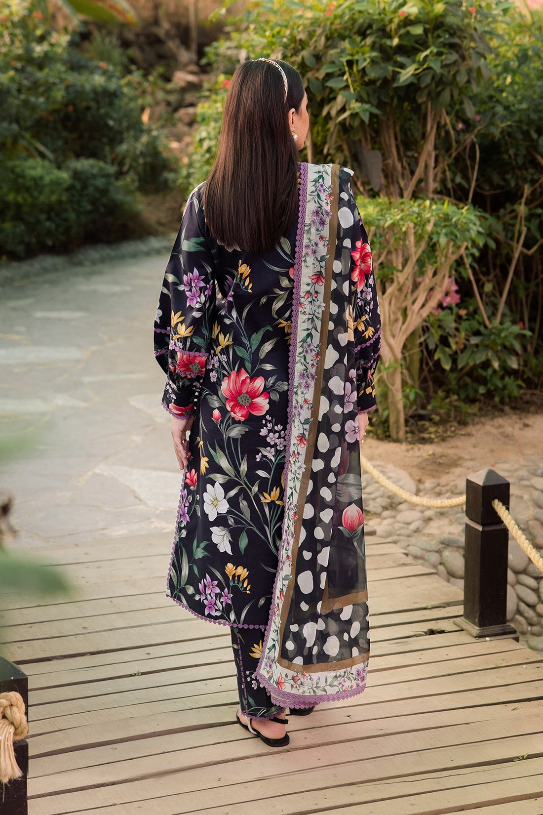 Alizeh | Sheen Lawn Prints 24 | VIOLA - Official Alizeh stockist in UK - Sakeena London