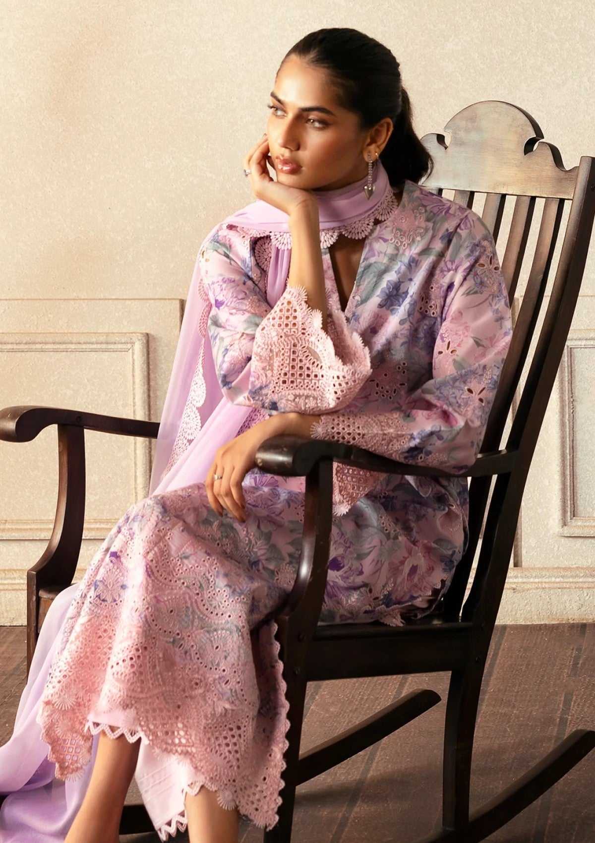 Lawn - Afrozeh - Day Break - Printed Kari - AL-25-V11-05