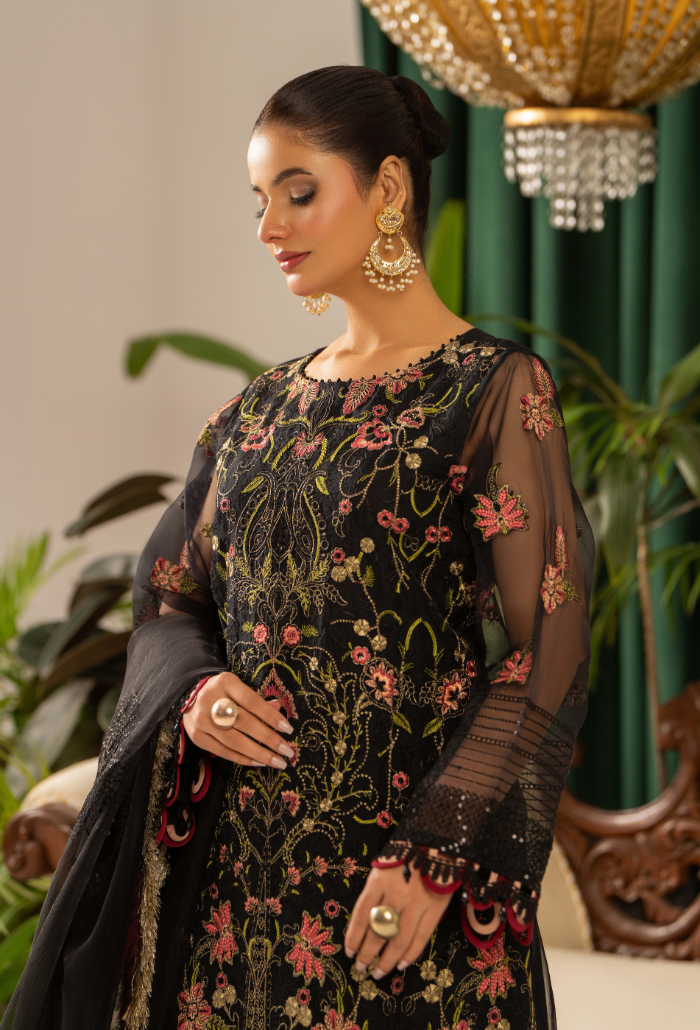 Humdum | Chiffon Collection | HOC - D03 - Official Humdum stockist in UK - Sakeena London