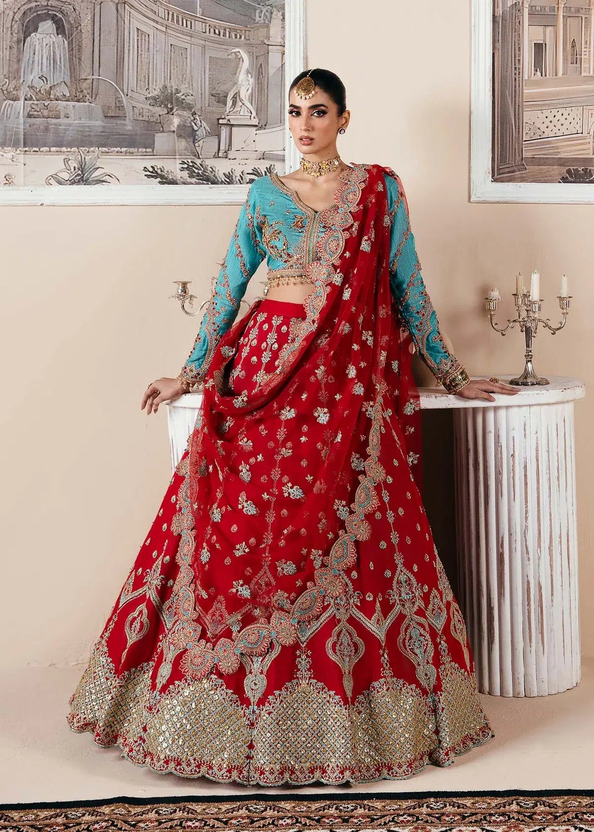 Dastoor | Noor-E-Jahan Wedding Collection'24 | Mumtaz - Official Dastoor stockist in UK - Sakeena London