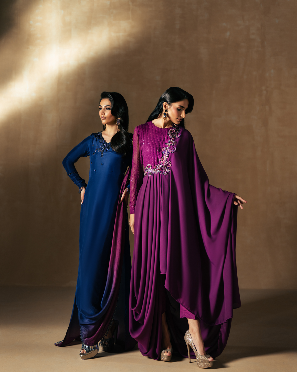 Vasal | Zyra Luxe Pret 26 | Sapphire drift - Official Vasal stockist in UK - Sakeena London