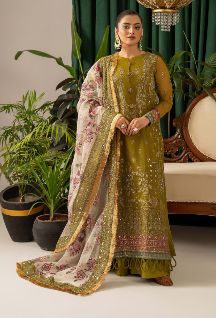 Humdum | Chiffon Collection | HOC - D01 - Official Humdum stockist in UK - Sakeena London
