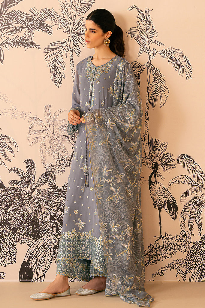 Cross Stitch | Luxe Atelier 24 | SMOKE BLUE - Official Cross Stitch stockist in UK - Sakeena London