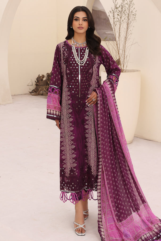 Charizma | Naranji Embroidered Lawn 24 | CN4-003 - Official Charizma stockist in UK - Sakeena London