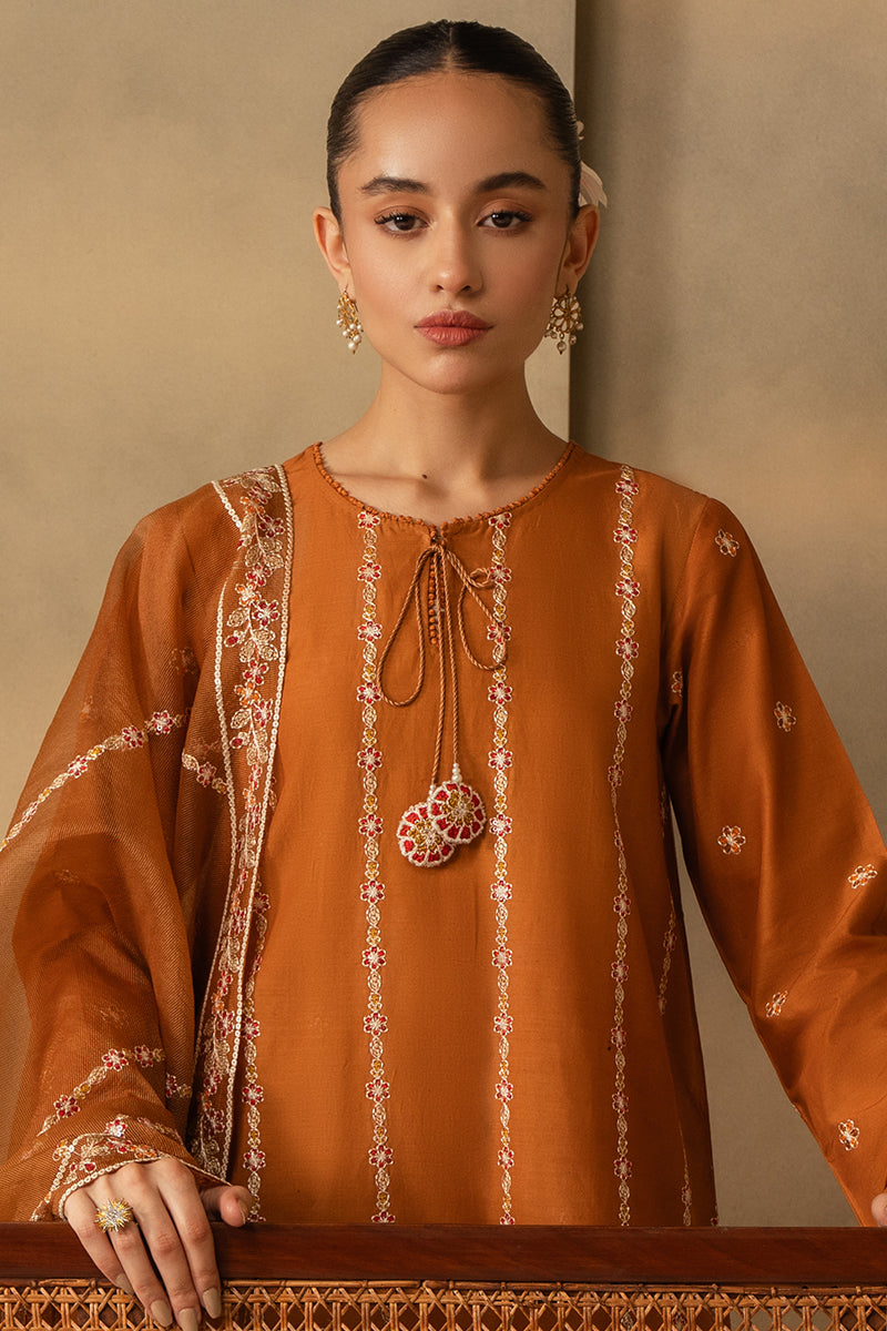 Cross Stitch | Mahiri Embroidered Lawn 24 | RUSTIC AURA - Official Cross Stitch stockist in UK - Sakeena London