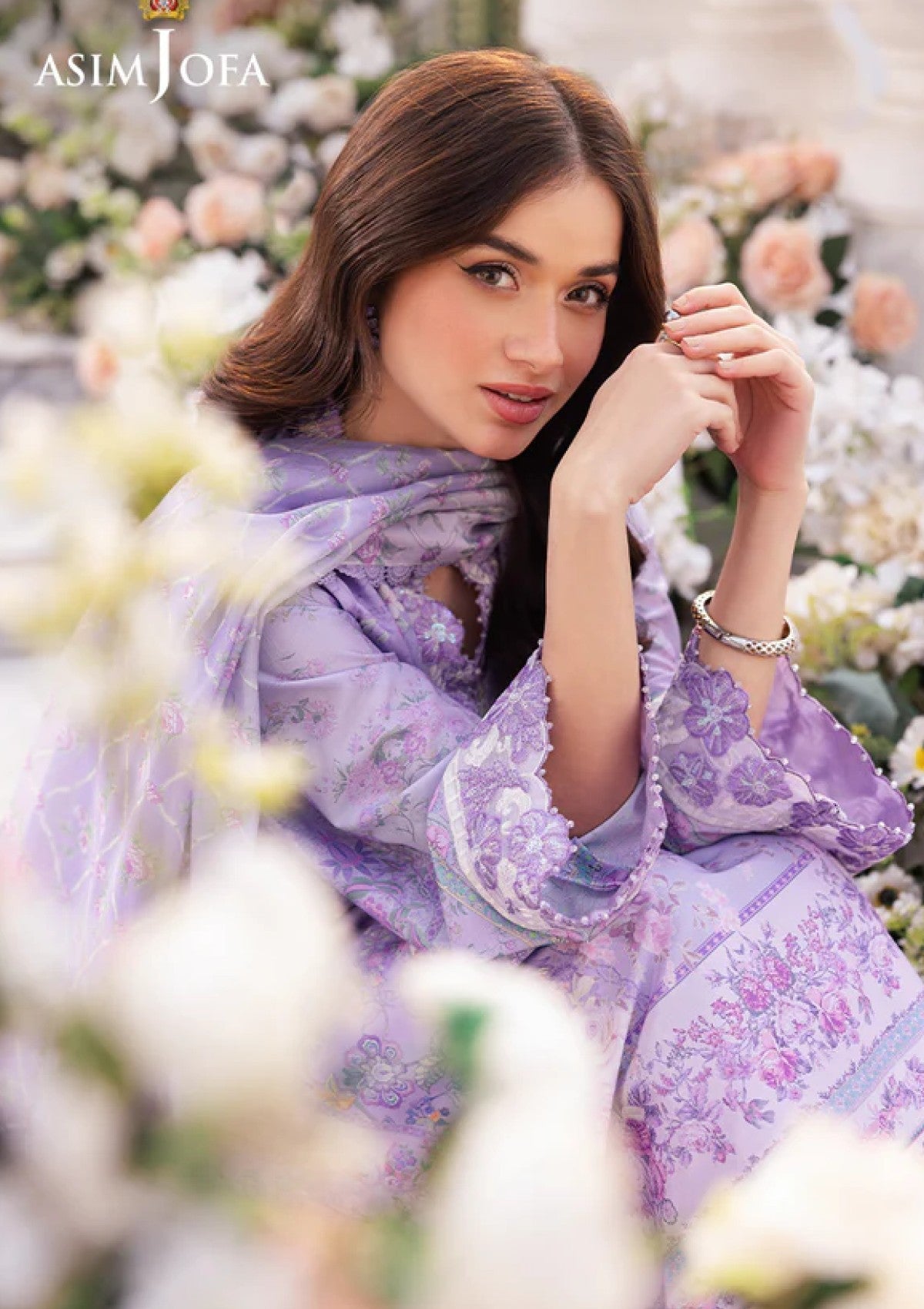 Formals - Asim Jofa - Charmeuse Silk - AJRS-01