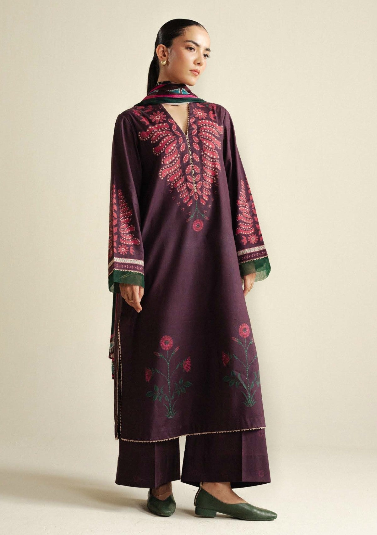 Zara Shahjahan | Coco Prints 25 | Lilt-7A - Official Zara Shahjahan stockist in UK - Sakeena London