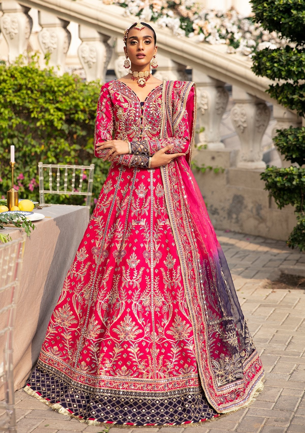 Formal Collection - Gulaal - Unstitched - Wedding - GLW#08 - NUHA