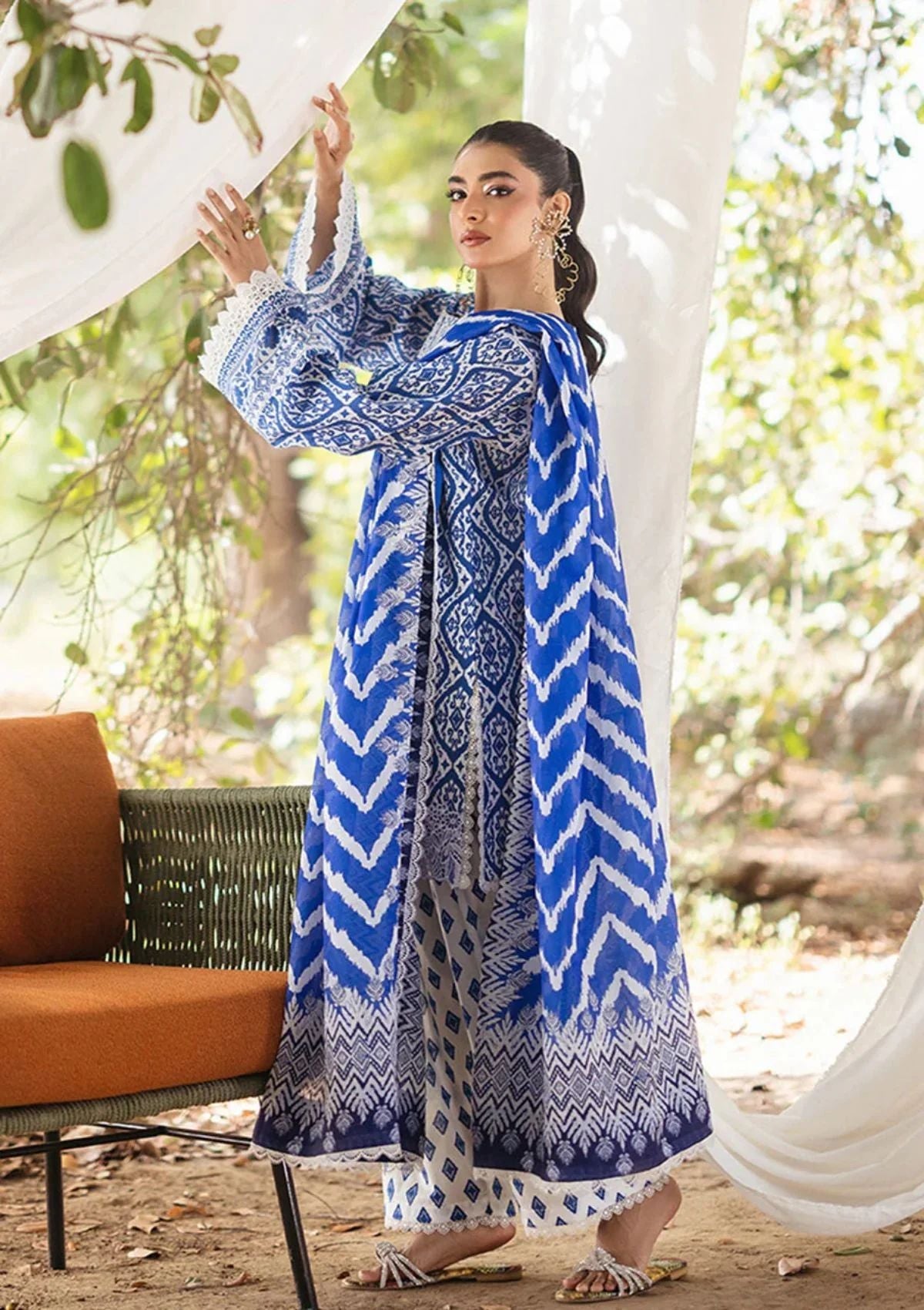 Lawn Collection - Zainab Chottani - Tahra Lawn 24 - ZCT24#4A