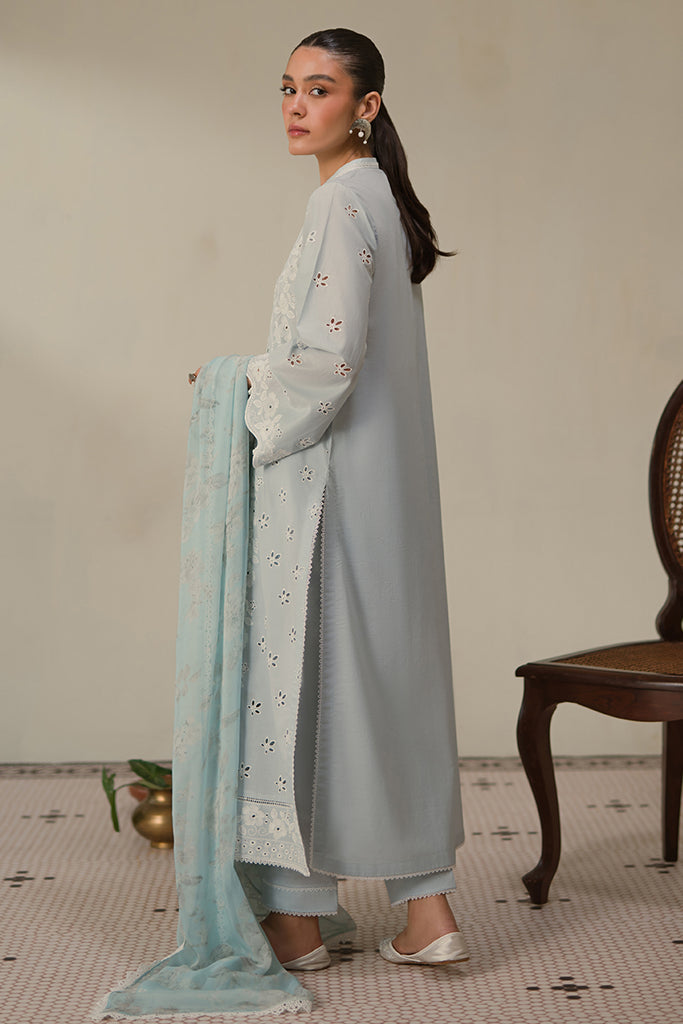 Cross Stitch | Chikankari Lawn 24 | BLUE FLAIR - Official Cross Stitch stockist in UK - Sakeena London
