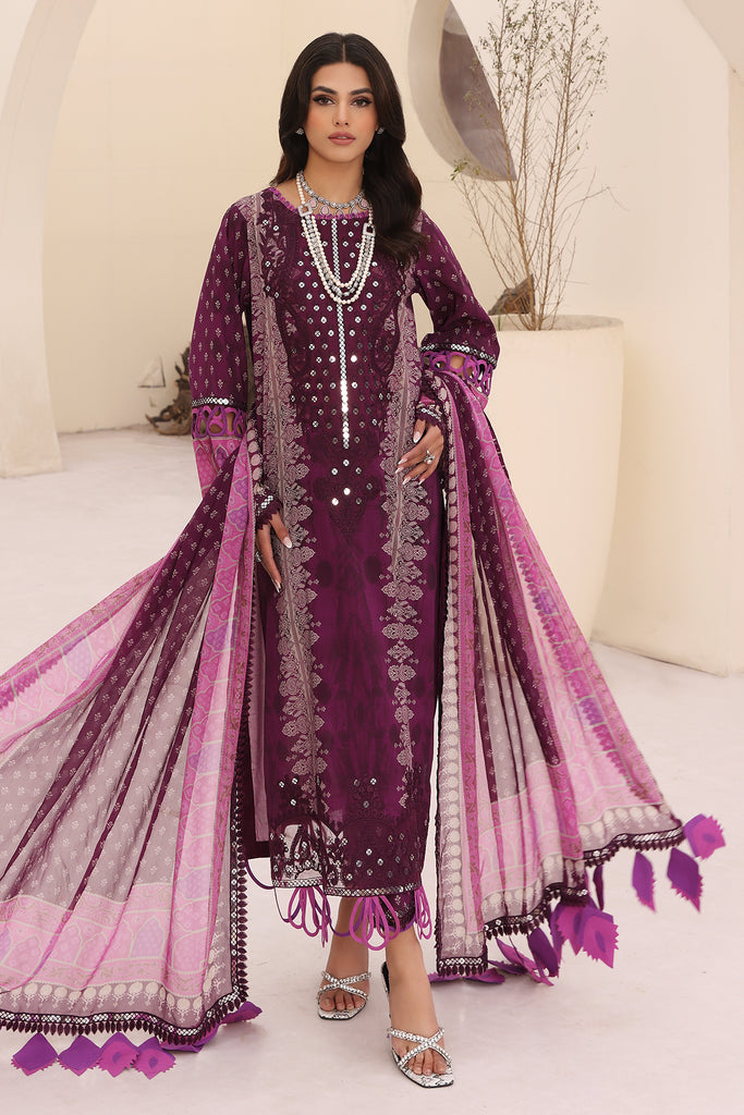 Charizma | Naranji Embroidered Lawn 24 | CN4-003 - Official Charizma stockist in UK - Sakeena London