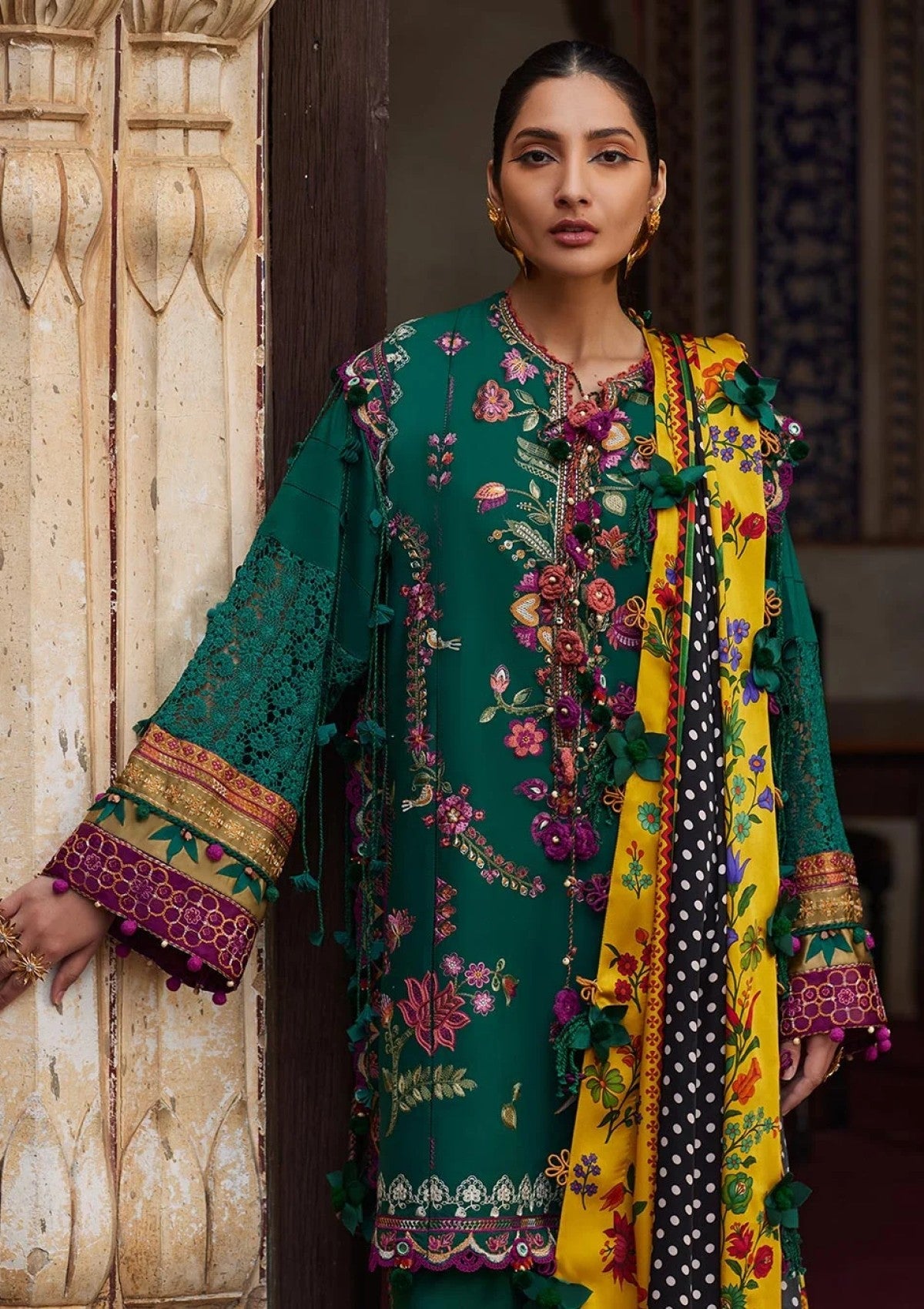 Lawn - Elan - Unstitched 25 - Aurielle - 6A
