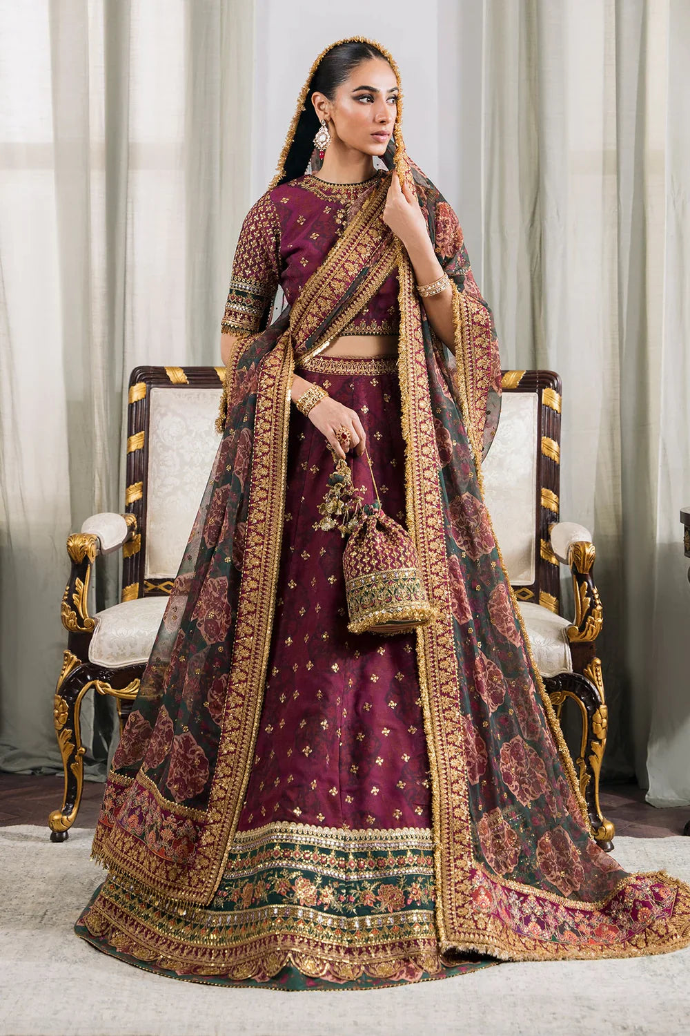 Baroque | Chantelle Embroidered Collection | CH12-03 - Official Baroque stockist in UK - Sakeena London