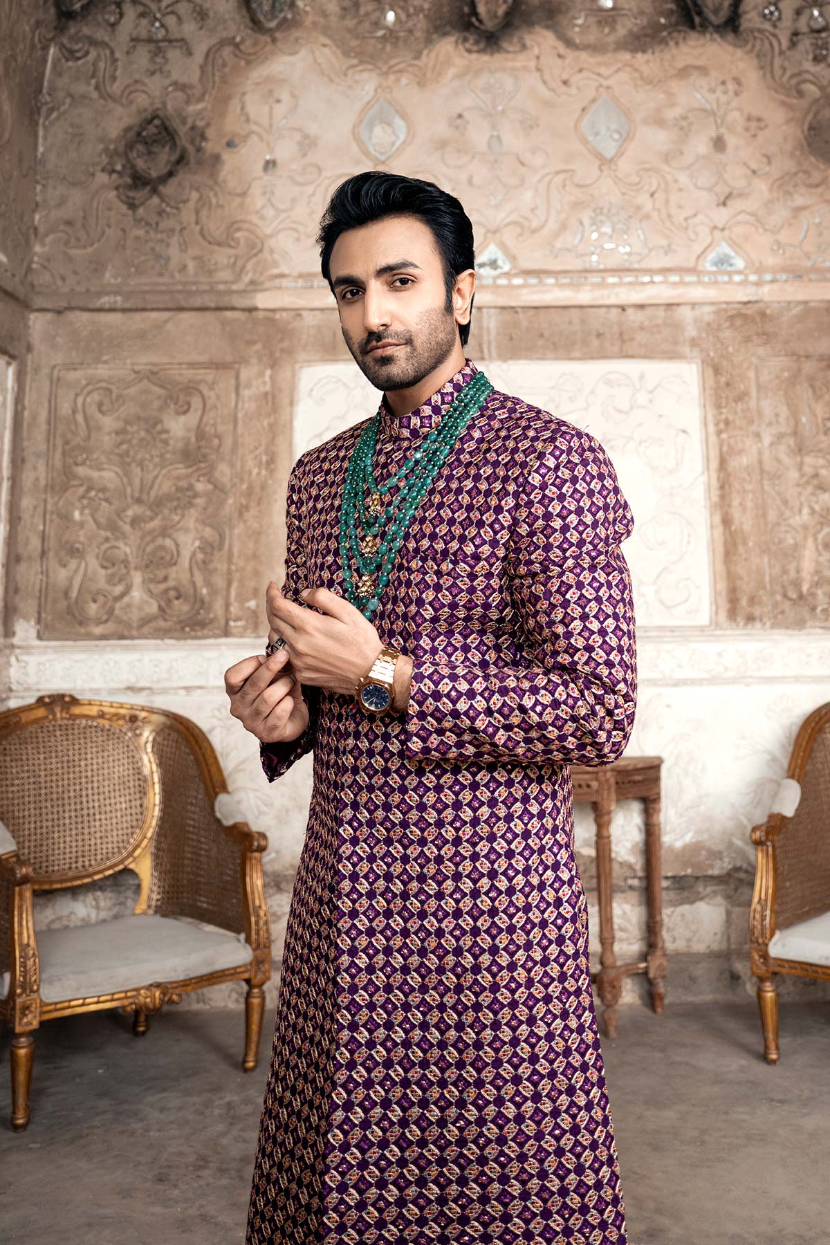 Pakistani Menswear | Mina Kashif | Jashn-e-Baharan - Official Sakeena London stockist in UK - Sakeena London