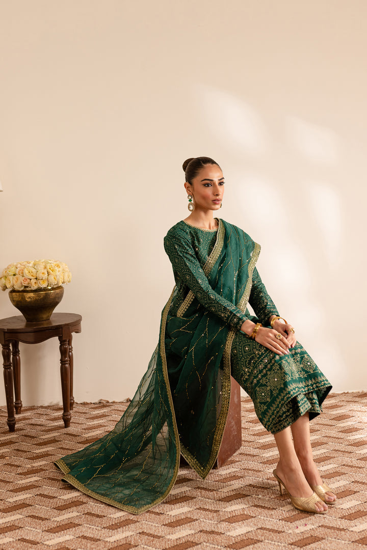 Batik | Reception Luxe Edit | Forest Green - Official Batik stockist in UK - Sakeena London