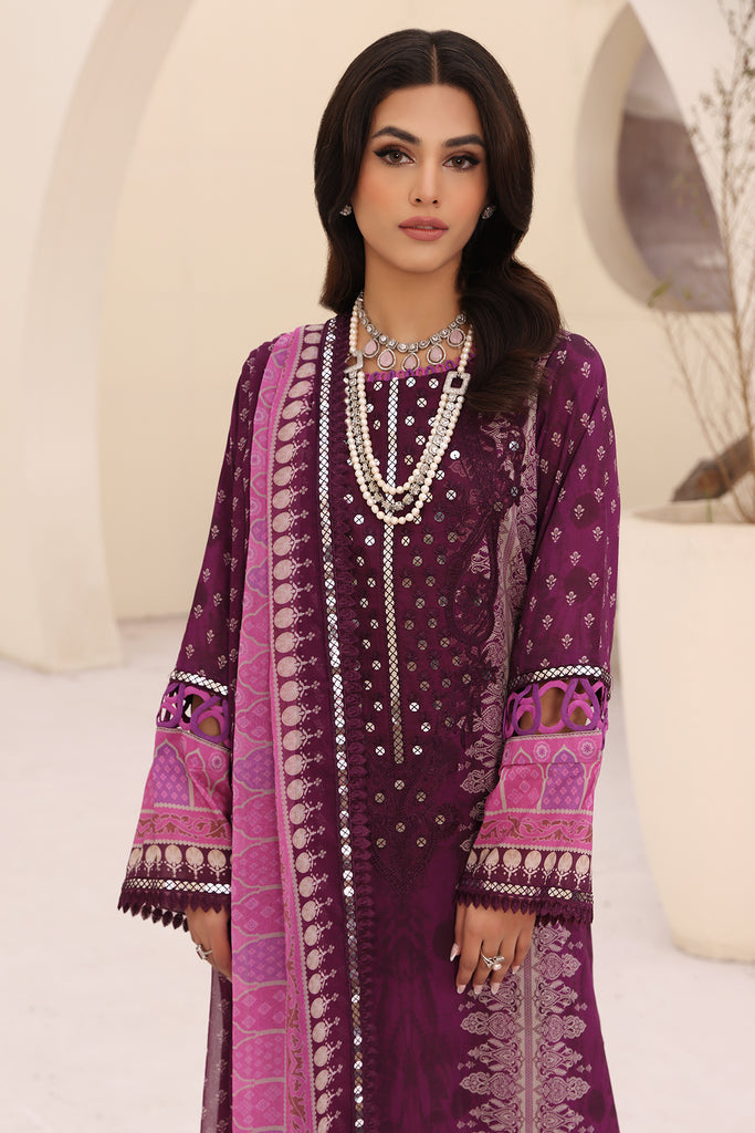 Charizma | Naranji Embroidered Lawn 24 | CN4-003 - Official Charizma stockist in UK - Sakeena London