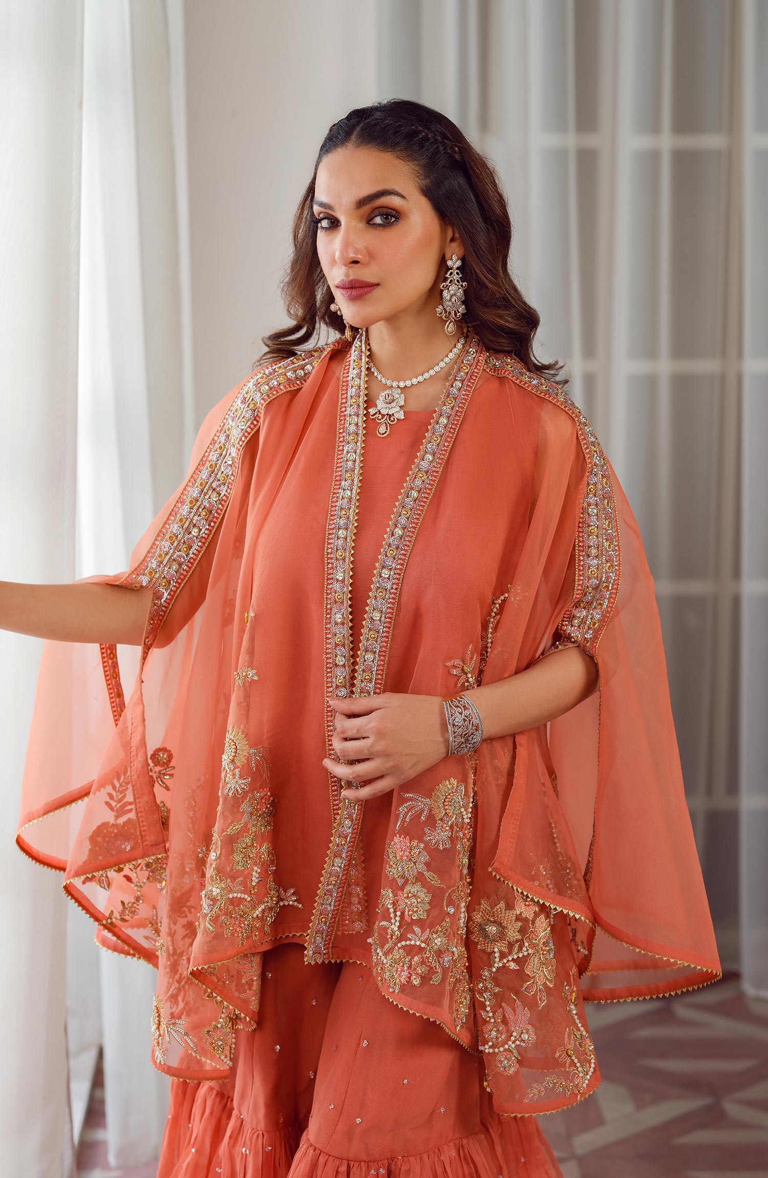 Mina Kashif | Luxury Pret | MK23-12-A/B - Official Mina Kashif stockist in UK - Sakeena London