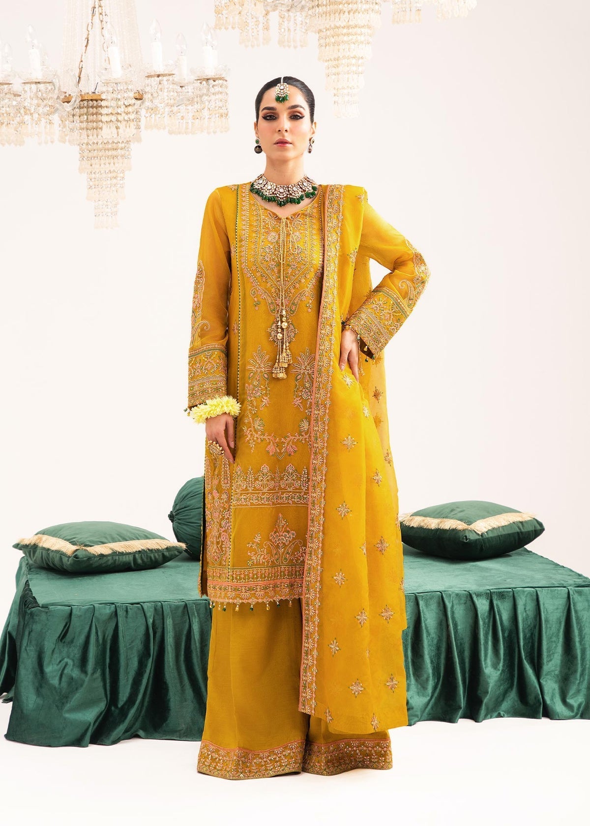 Dastoor | Sajni Luxury Eid Collection 24 | Parigul - Official Dastoor stockist in UK - Sakeena London