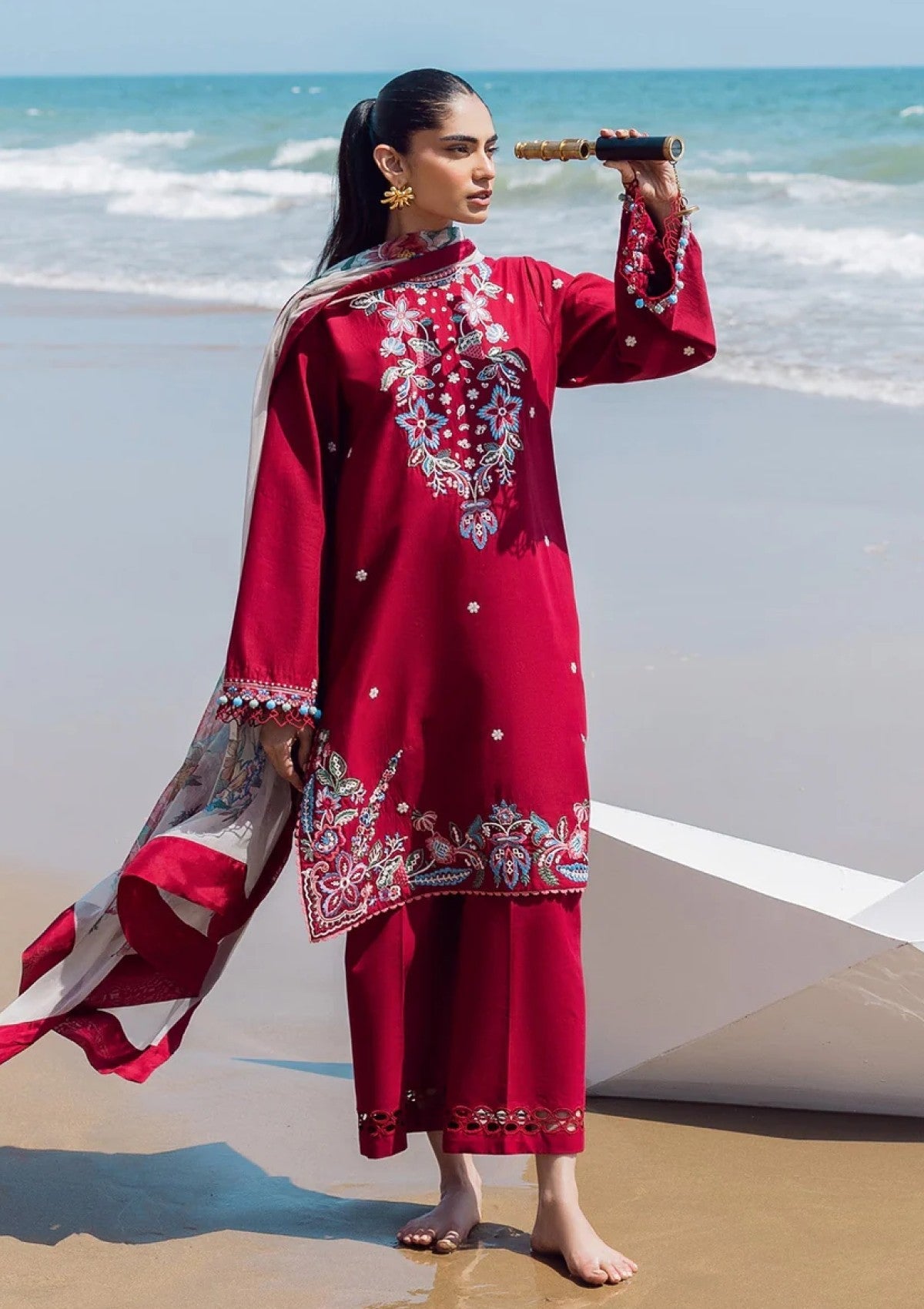 Lawn - Sadaf Fawad Khan - Everyday - Floral Paisley