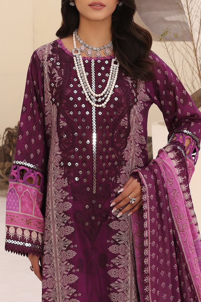 Charizma | Naranji Embroidered Lawn 24 | CN4-003 - Official Charizma stockist in UK - Sakeena London