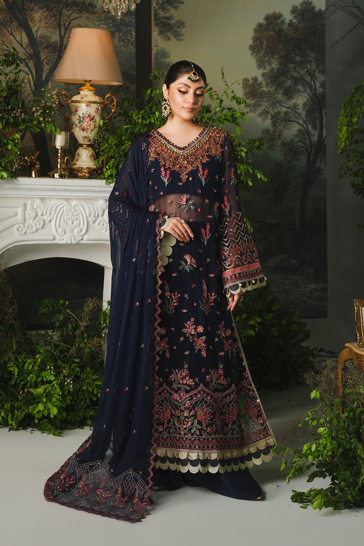 Paras by Pasha | Ayla Luxury Formals | PR102 Midnight - Official Paras by Pasha stockist in UK - Sakeena London