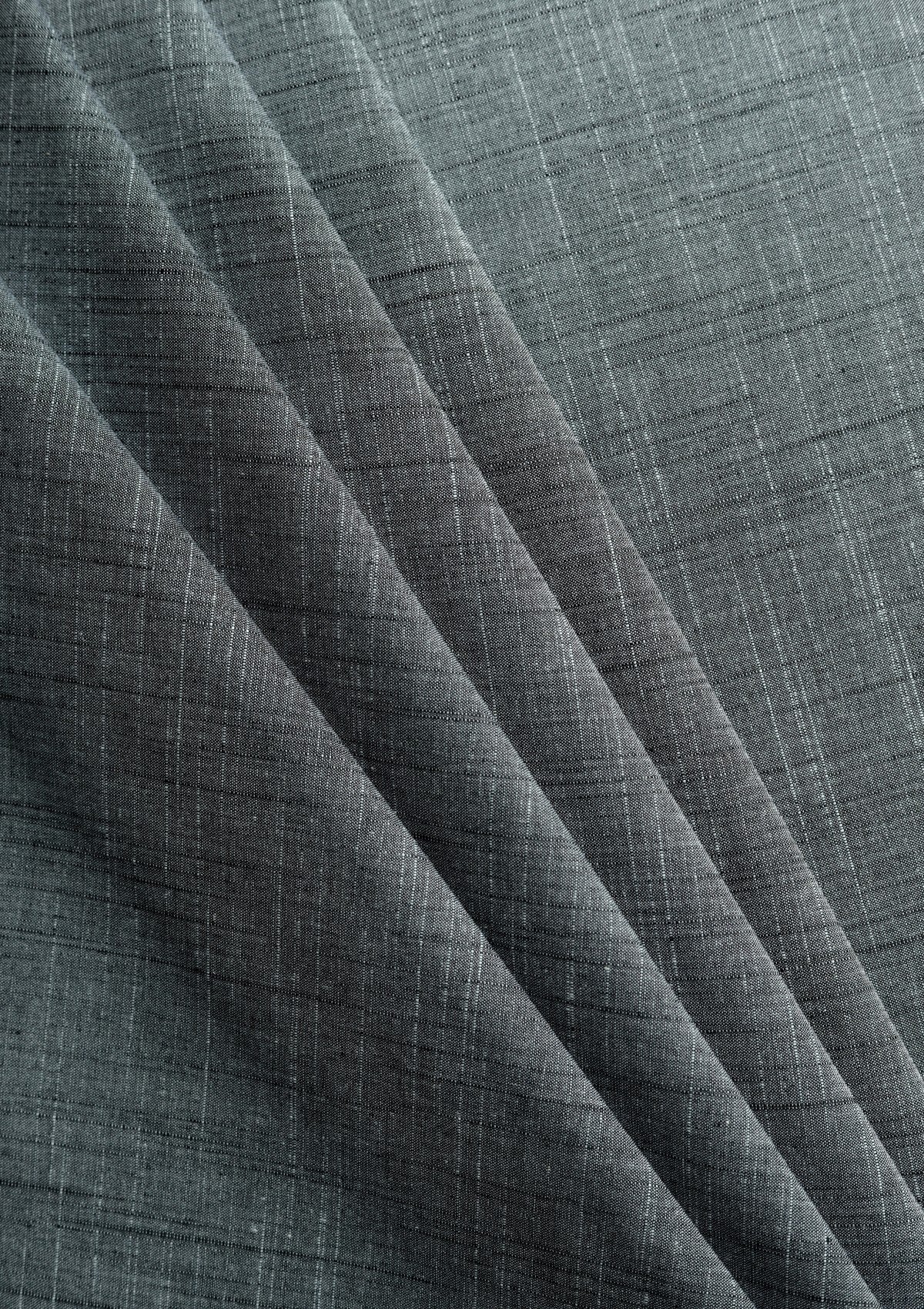 Elite Men Italian Cotton Slub - S Grey