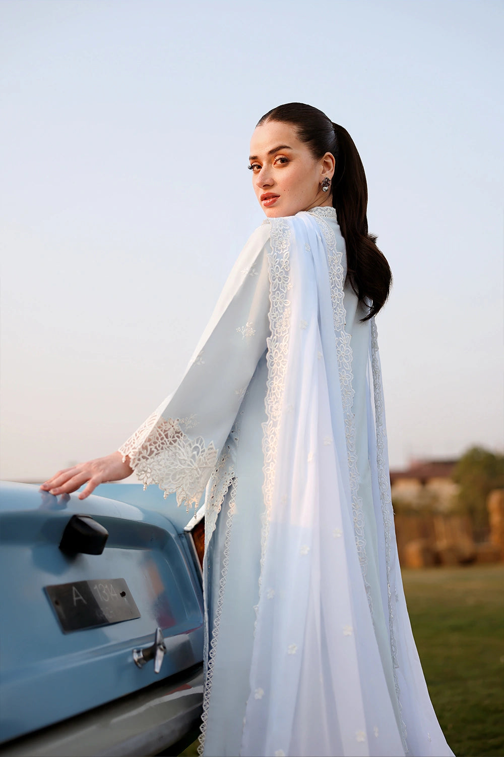 Azure | Luxury Lawn 26 | Day Dream