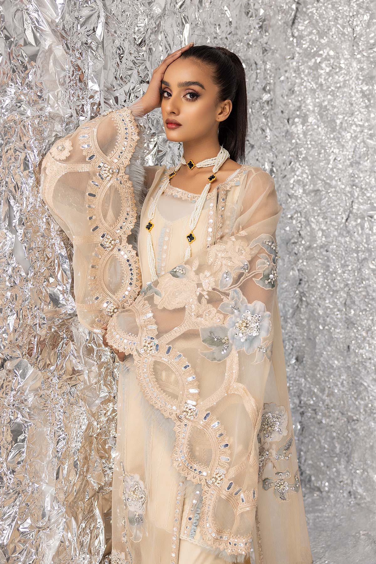 Mina Kashif | Luxury Pret | MK23-03 - Official Mina Kashif stockist in UK - Sakeena London