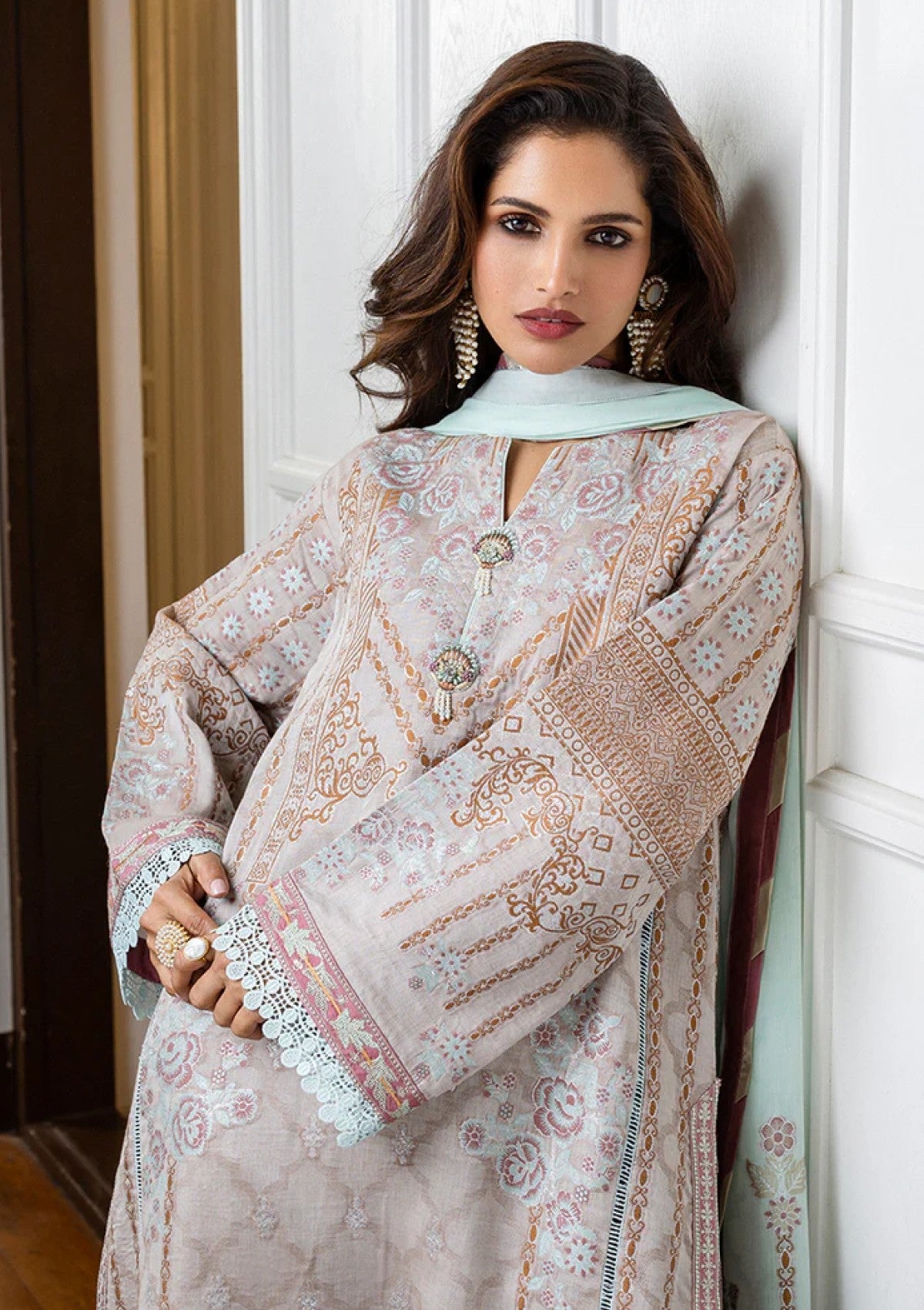 Lawn - Mushq - Seraph Jacquard - MSJ25#02 - Arsinoe
