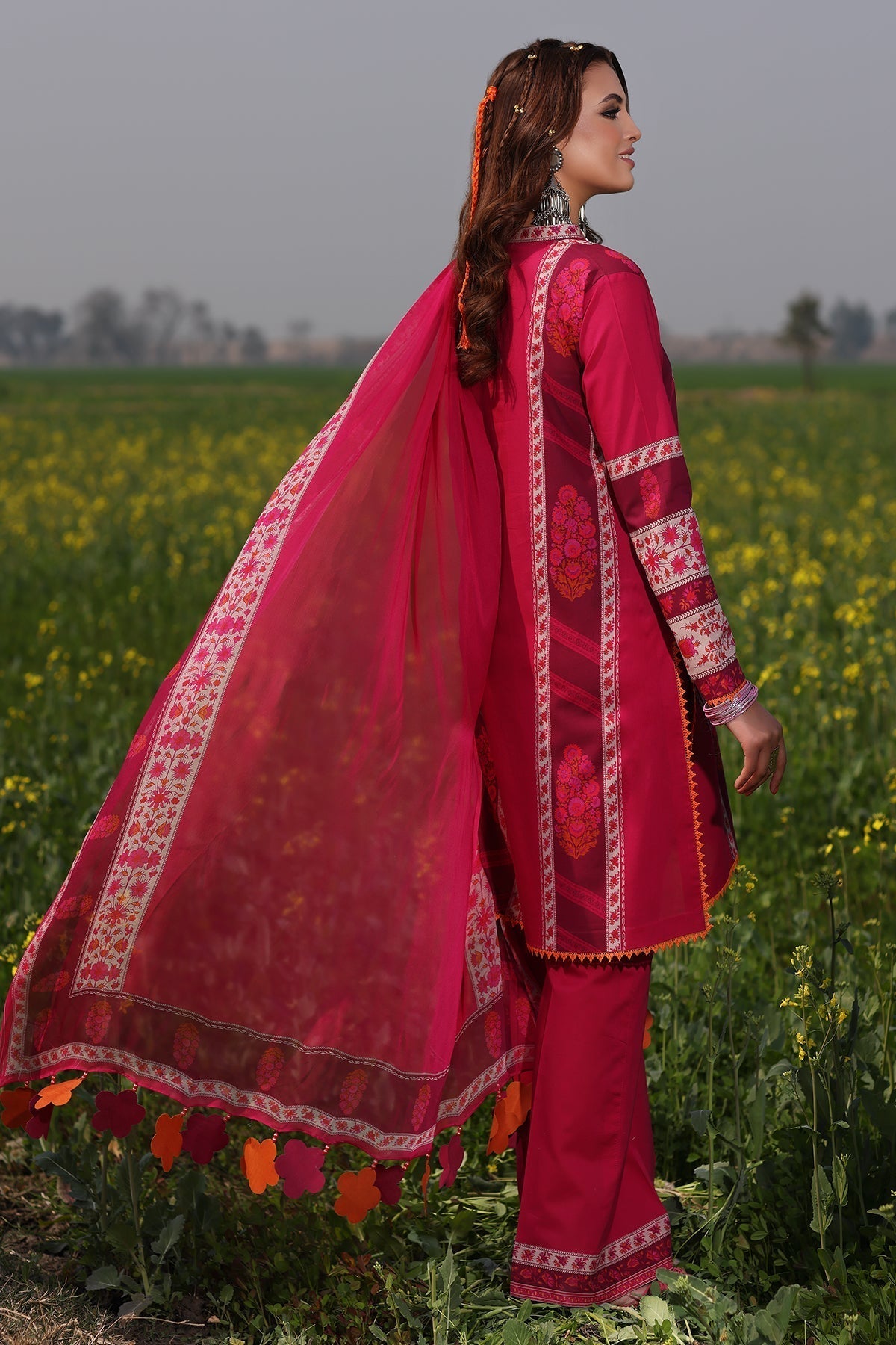 Charizma | Lawn Collection 24 | SP4-03 - Official Charizma stockist in UK - Sakeena London