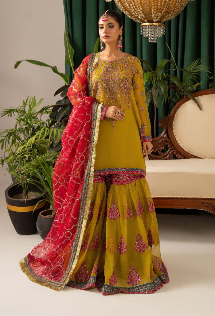 Humdum | Chiffon Collection | HOC - D06 - Official Humdum stockist in UK - Sakeena London