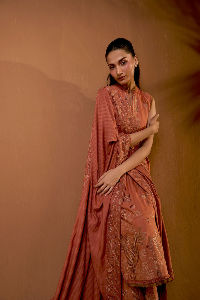 Sobia Nazir | Winter Shawl 25 | Design 4A - Official Sobia Nazir stockist in UK - Sakeena London