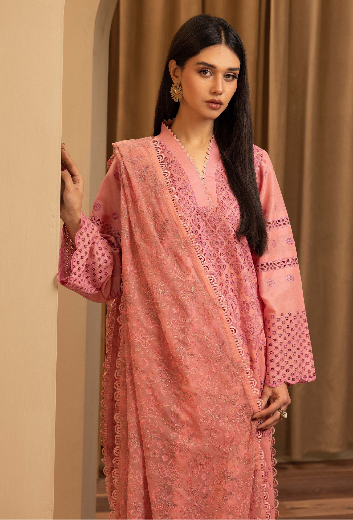 Humdum | Elegant Chikankari 25 | D03 - Official Humdum stockist in UK - Sakeena London