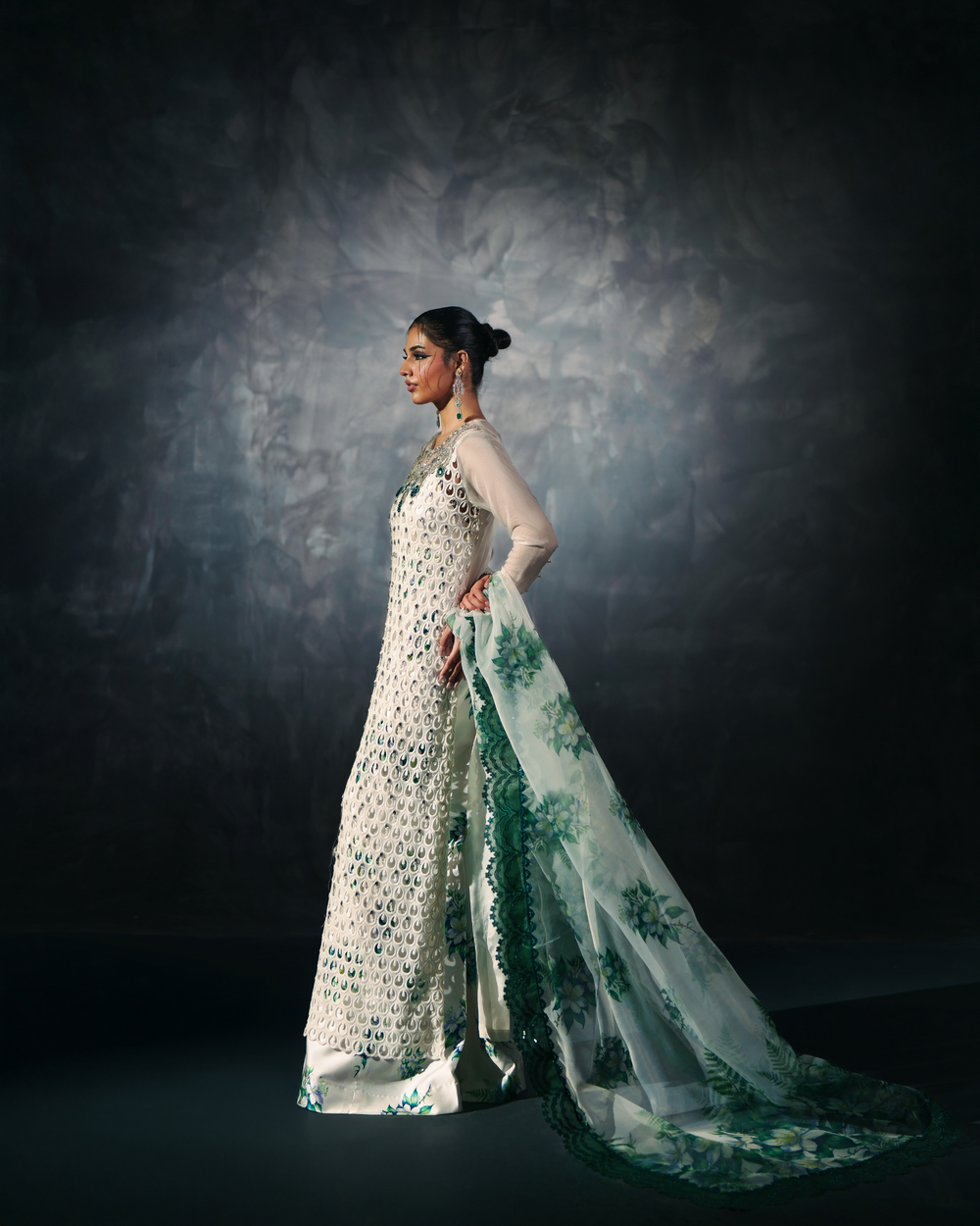 Vasal | Zyra Luxe Pret 26 | Emerald Whisper - Official Vasal stockist in UK - Sakeena London