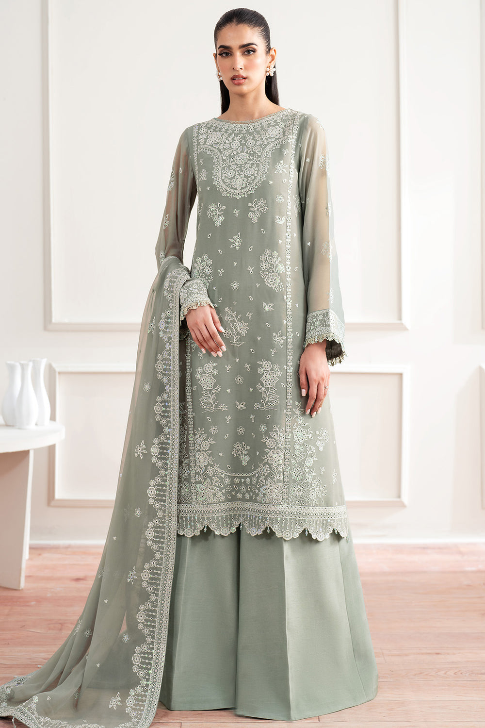 Farasha | Essence Formals 25 | Ash Green - Official Farasha stockist in UK - Sakeena London