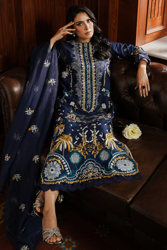 Cross Stitch | Satin De Luxe | CELESTIAL NAVY - Official Cross Stitch stockist in UK - Sakeena London