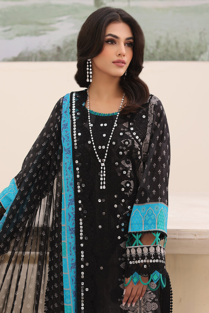 Charizma | Naranji Embroidered Lawn 24 | CN4-002 - Official Charizma stockist in UK - Sakeena London