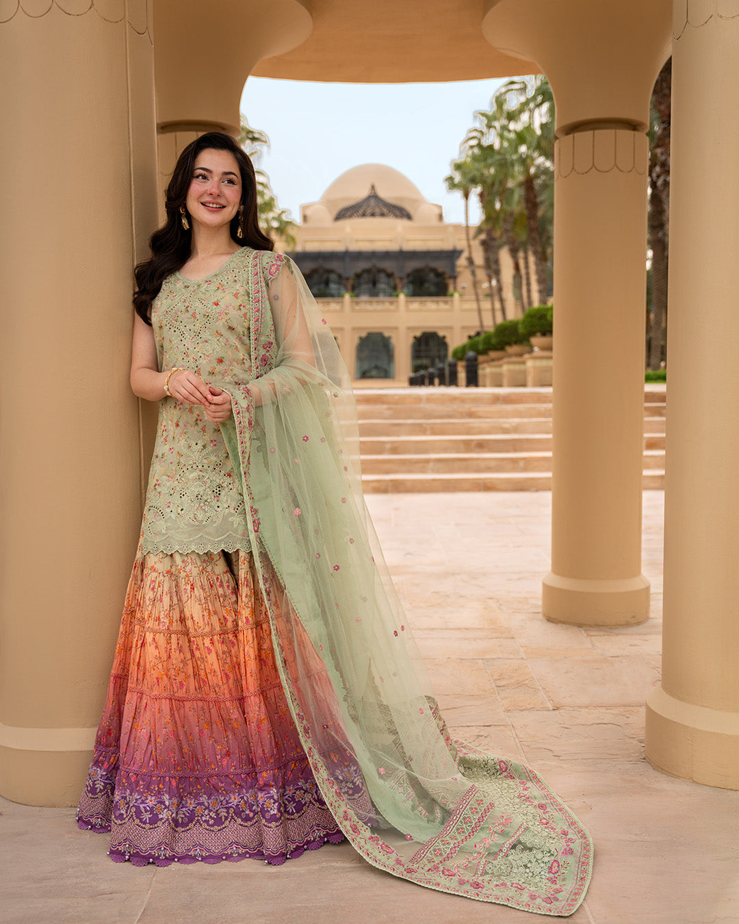 Faiza Saqlain | Aya Luxury Lawn 26' | Eldira