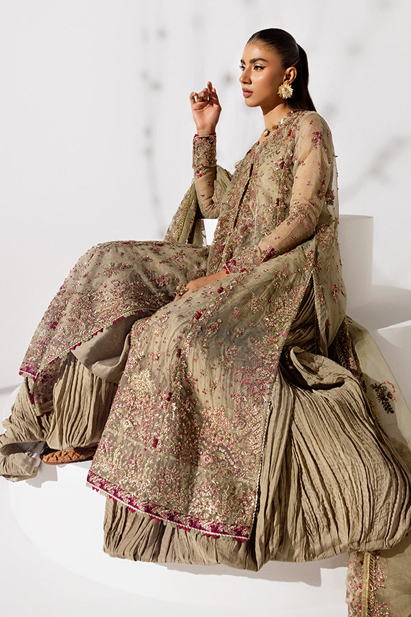 Saffron | Scintilla Formals | Soft Amber - Official Saffron stockist in UK - Sakeena London